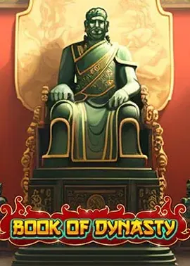 Asian slot with dynasty book and free spins.