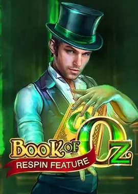 Oz land with the book as the key to free spins.